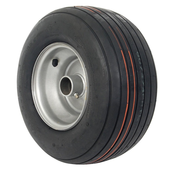 WHEEL-RIB, 13X6.5X6, GRAY, FP 12.5" x12.45" x5.7"